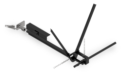 Safeguard™ BOV Operating System, Fits ARI Valve, Long (56"), Clockwise Handle Orientation, Weld on