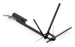 Safeguard™ BOV Operating System, Fits Jamesbury 5RET,Long (56"), Clockwise Handle Orientation, Weld on