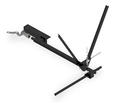 Safeguard™ BOV Operating System, Fits McKenzie UFPFR, Long (56"), Counterclockwise Handle Orientation, Weld on