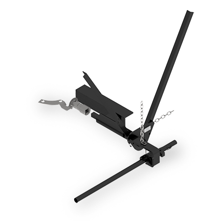 Safeguard™ BOV Operating System, Fits McKenzie UFPFR, Short (37"), Counterclockwise Handle Orientation, Weld on