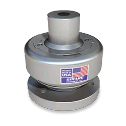 165 psi Girard Geliner Vent with Flat Faced Flange, Unlined 316L Stainless Steel with Viton B O-Ring, (4) 3/4 inch Bolt Holes on 6-1/4 inch Bolt Circle