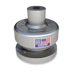 165 psi Girard Geliner Vent with Flat Faced Flange, Unlined 316L Stainless Steel with Viton B O-Ring, (4) 3/4 inch Bolt Holes on 6-1/4 inch Bolt Circle