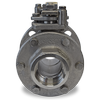 2 inch Flange x Thread Ball Valve, Stainless Steel, Full Port and Fire Safe