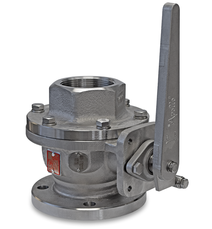Ball Valve 3-inch Flange x NPT