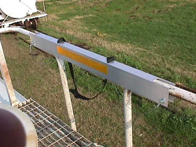 Handrail Safety Guard, 47" Long, Centered Opening