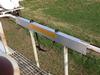 Handrail Safety Guard, 40" Long, Offset Opening