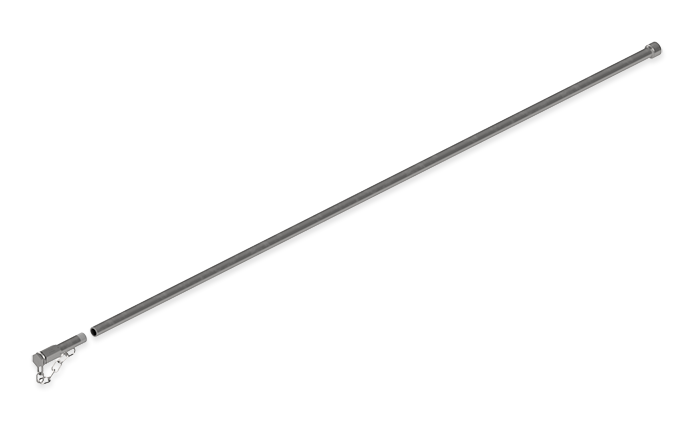 3/4" Thermowell Assembly with Chain and Pipe