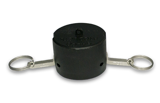 2 inch Dust Cap with EPDM Gasket, Stainless Steel Arms