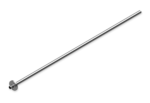Stainless Steel Eduction Tube 3 inch - 6 inch Bolt Circle - 124 inches long