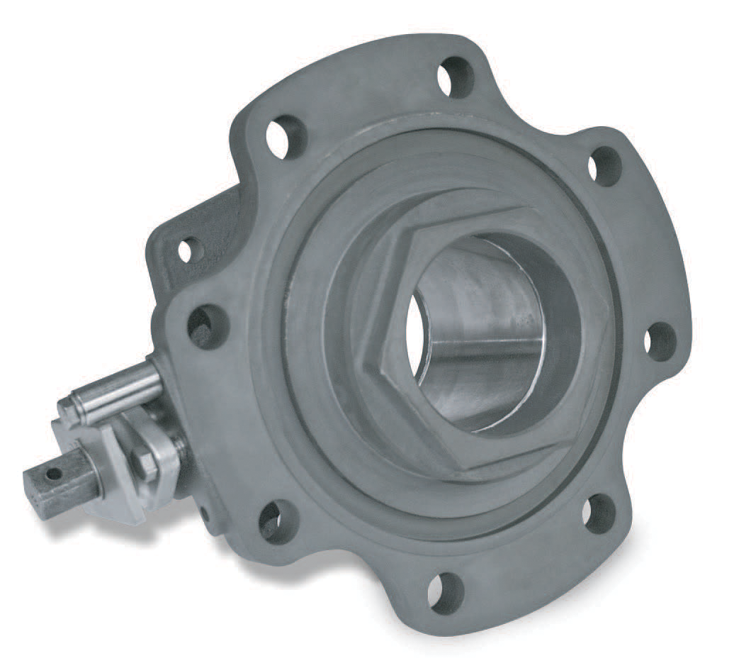 4inch Bottom Outlet Valve Carbon Steel Acid Tank Car Tank Car